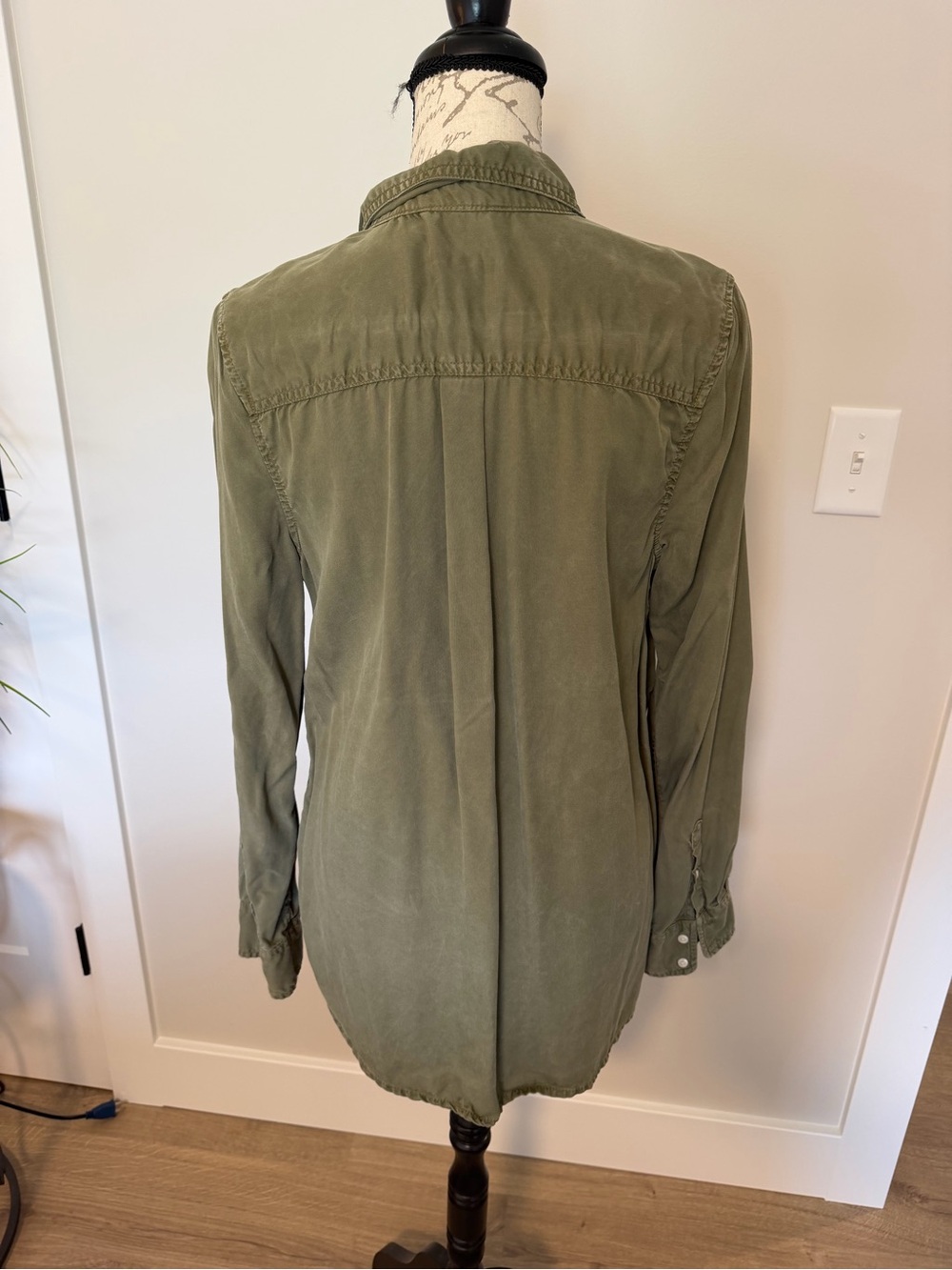 Merona Button-Front Shirt - Picture 2 of 3